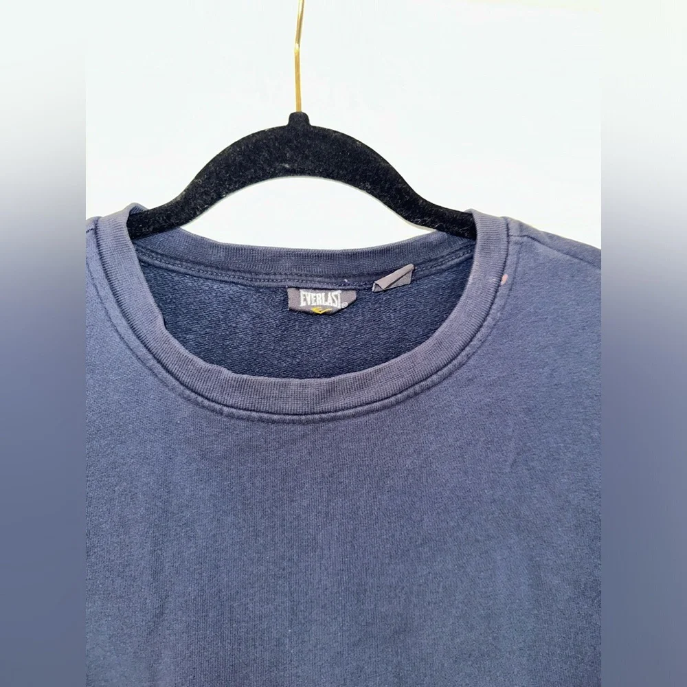Men’s Everlast Blue Sweater size Large - Picture 5 of 8
